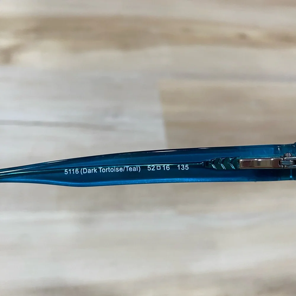 Coach Dark Tortoise Teal 5116 Women's Eyeglasses Frames Brooklyn Style HC6040